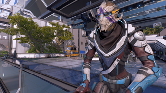 Vetra observing some incompetent mechanics during Nexus visits