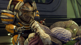 Drack likes his souvenirs tough but dead