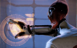 Maelon with his Omni-tool