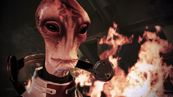 If not, Mordin succeeds and is at peace with himself and the galaxy