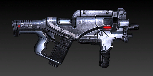 mass effect 2 submachine guns