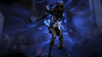 Big Morinth near Big Ben, enslaved to the Reapers after a lifetime of enslaving others