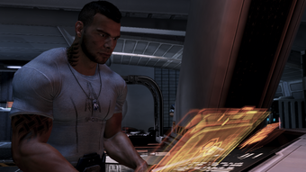 Despite appearances to the contrary, James does know a thing or two about computers