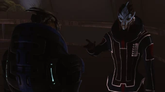 Saren is too untouchable for mere C-Sec grunts