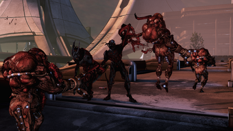 Expendable cannon fodder doing their best to gain a few more seconds of survival in the battlefield