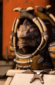 Старый кроган на примере Драка