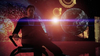 The Illusive Man claims to have determined the Collectors' next target