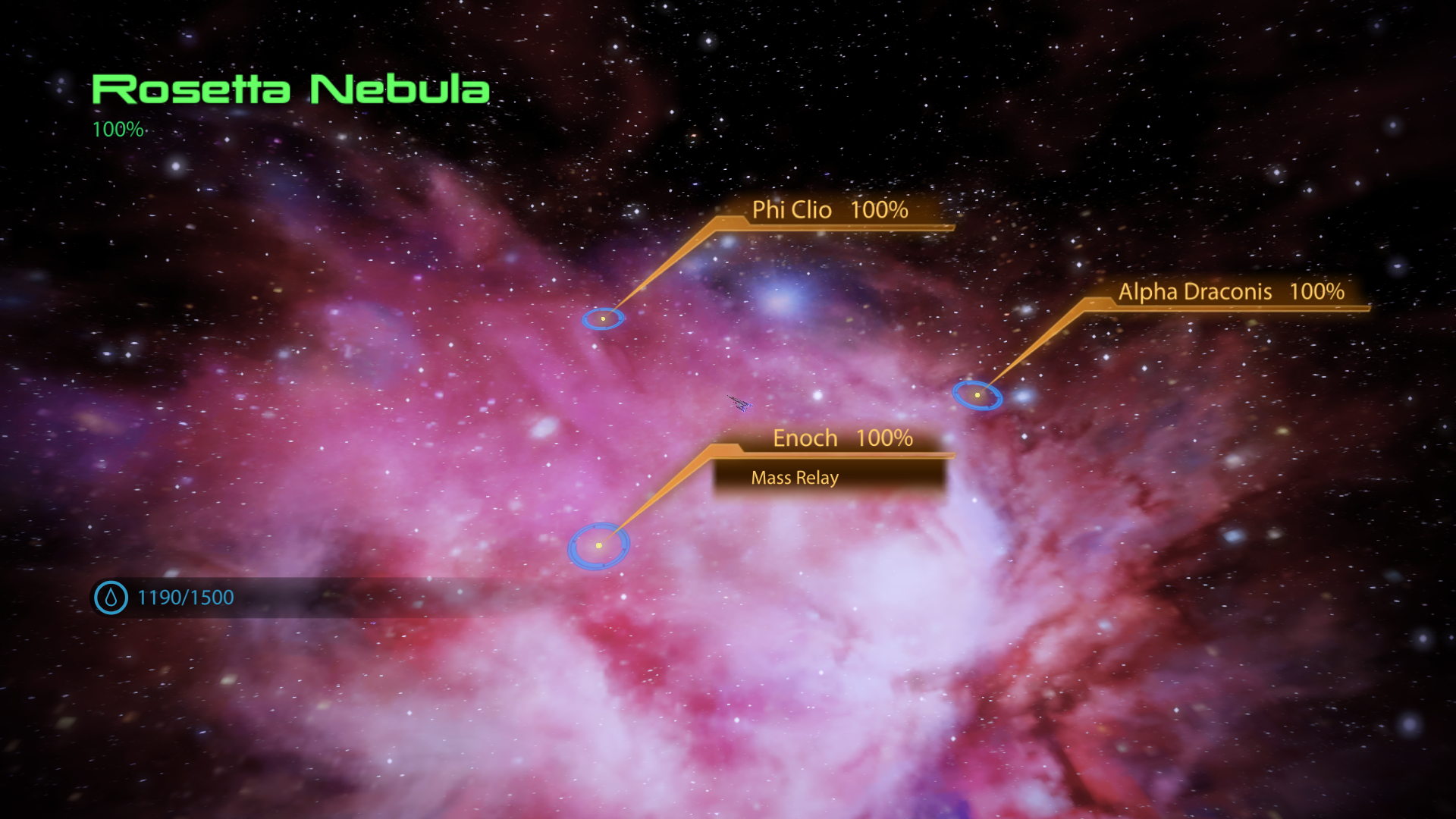 rosette nebula location