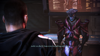 Javik mencionando a los Zha'til (Mass Effect 3: De las Cenizas)