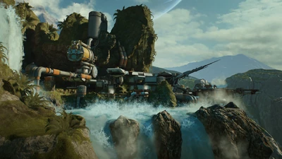 A view of Firebase Aqua