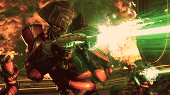 The Protheans kept fighting even as their holdings burned