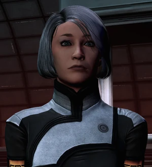 Dr. Chakwas in the Normandy medbay