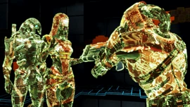 Registro sonoro de la guerra reestructurado en vídeo.