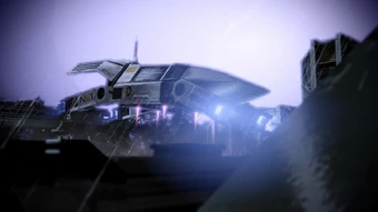 Only this landing pad is high enough off the ground not to be completely overgrown