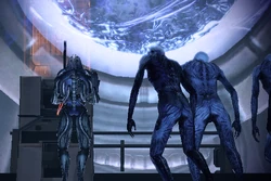 Die Plattform wird von Husks angegriffen