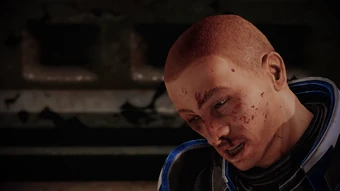 He doesn't get paid enough to goddamn bleed out.