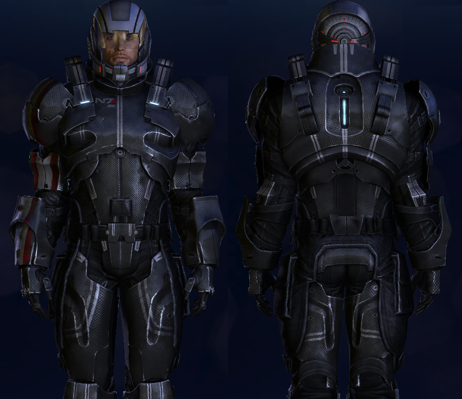 best armor mass effect 2