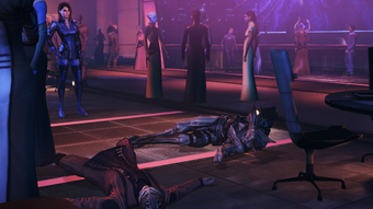 No limbs were severed during the shooting of this scene
