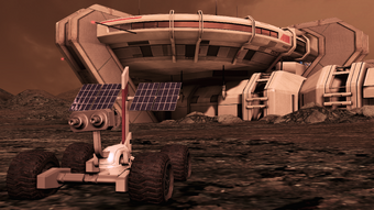 Turns out Protheans aren't the only ones with secrets on Mars. There's one right under our noses at the very beginning of the mission.