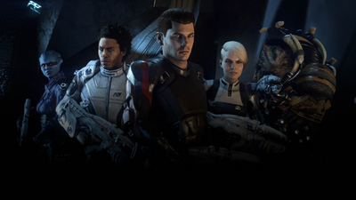 mass effect crew wallpaper