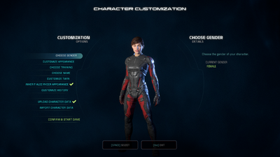 Character Customization Mass Effect Andromeda Wiki