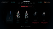 Weapon Weight Strategy - Double Soned I With Auxiliary Systems - Barrier