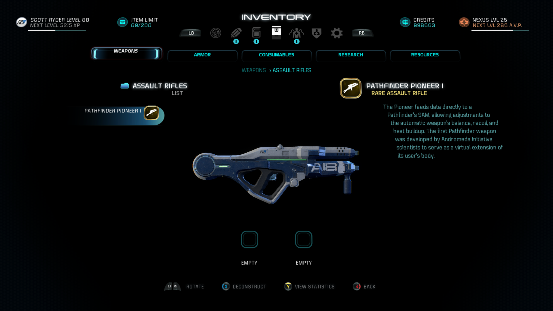 mass effect andromeda deluxe edition weapons
