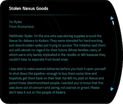 Stolen Nexus Goods