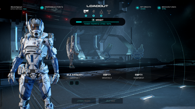 Character Customization - Loadout Menu