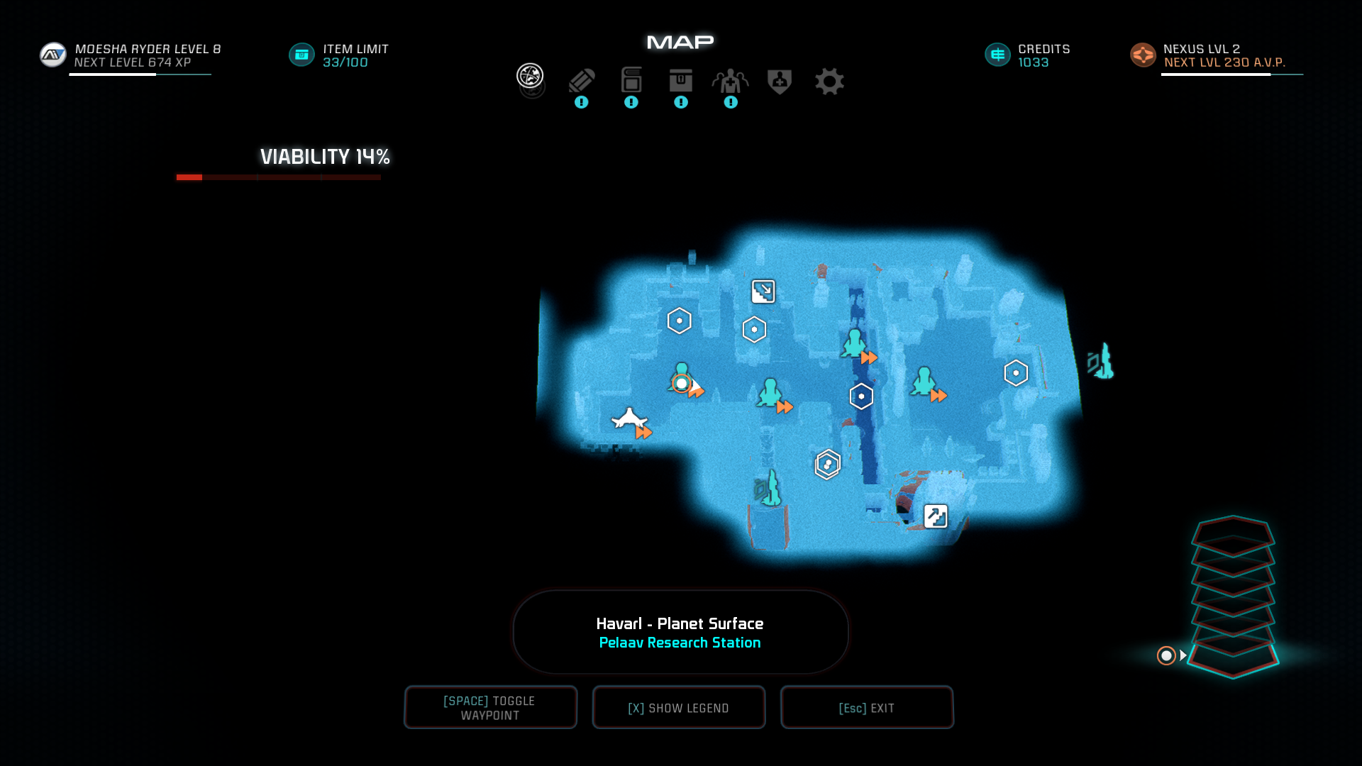 Mass Effect Andromeda Map Icons