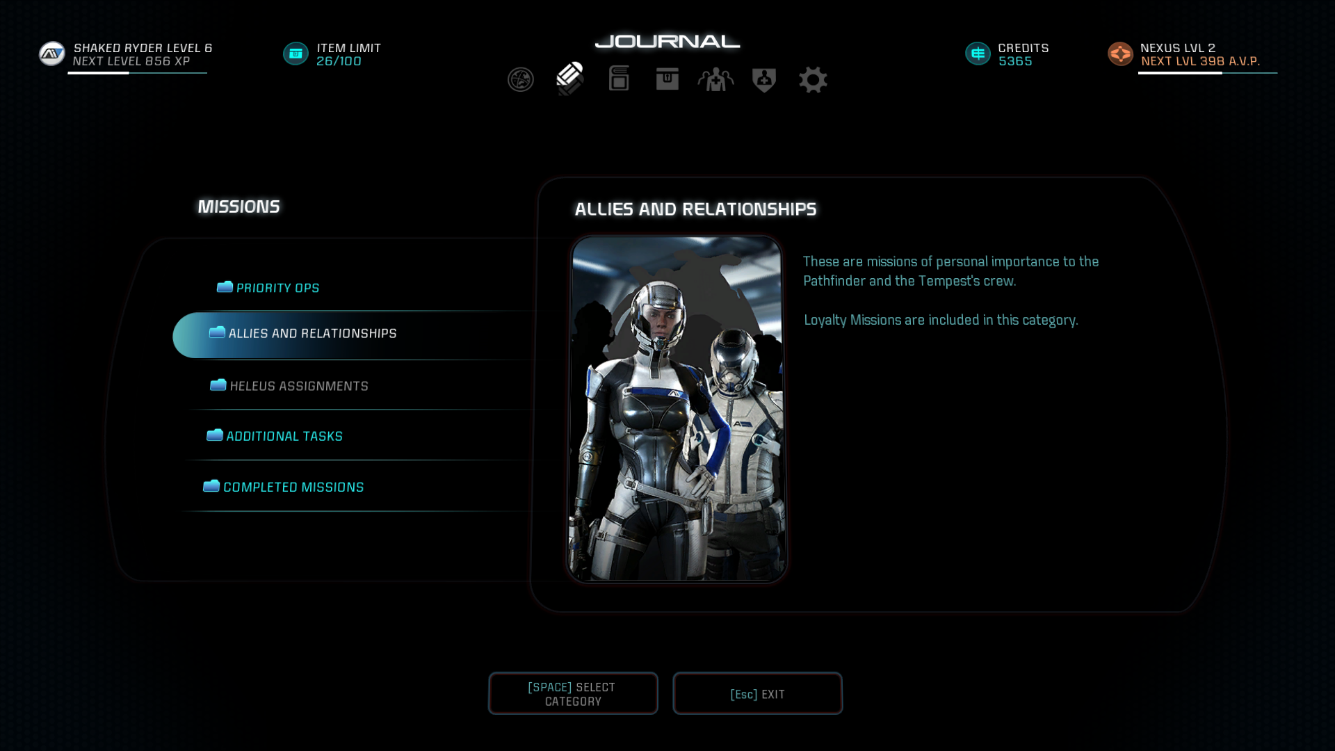 mass effect andromeda wiki missions