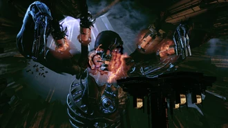 Se non riuscirai a distruggere i tubi nelle finestrelle a tempo farai sì che il Razziatore scarichi una potente esplosione biotica