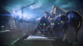 I krogan sono tornati a costruire strutture megalitiche invece di distruggerle se sono stati liberati dalla genofagia