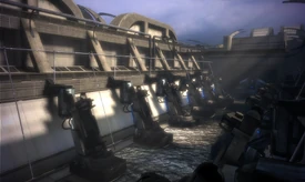 I terreni di allevamento krogan su Virmire.