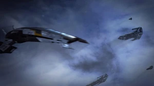 La Normandy si avvicina la Flotta migrante nel sistema Raheel-Leyya