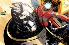 Il giovane Garrus con suo padre