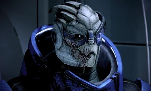 Garrus dopo le ferite