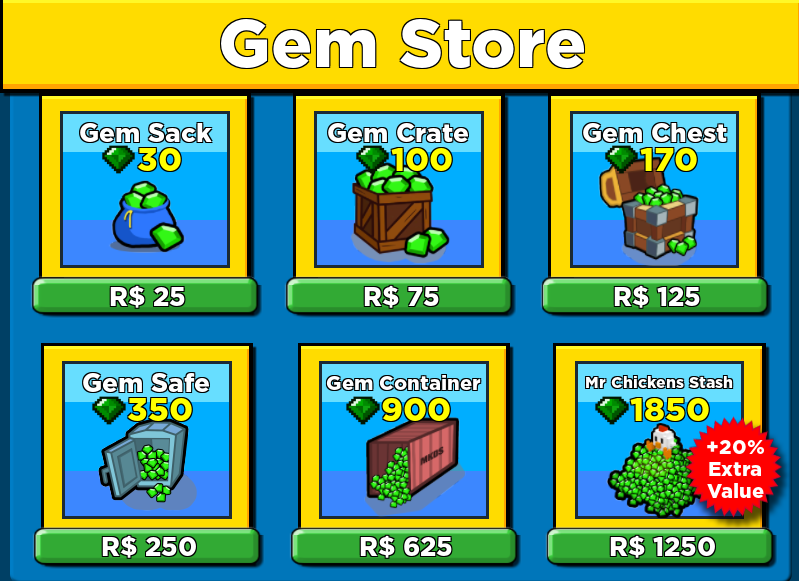 Gems Dungeon Shooter Wiki Fandom - lootbox com robux