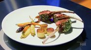 Caitlin's Rack of Lamb Replication Dish