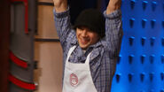 Tony receiving his Apron