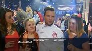Derrick after being announced as runner up