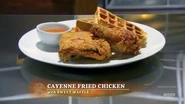 Claudia's Chicken & Waffles Dish