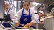 Caitlin in the Blue Team