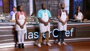 Ashley, Gerron, and Farhan in the American Ingredient Mystery Box Top 3