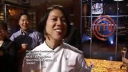 Christine after winning MasterChef