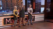 Bri, Noah, and Micah in the Cast Iron Skillet Mystery Box Bottom 3