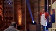 Kenny receiving his Apron
