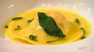 Josh’s Pressure Test Raviolo al Uovo