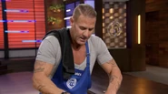 Michael in a Blue Apron