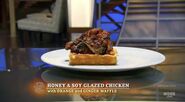 Olivia's Chicken & Waffles Dish